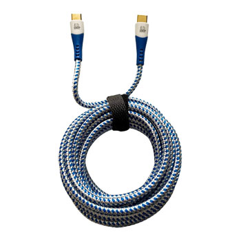 iMP 4M High Speed USB A and USB C Play & Charge Cable Twin Pack : image 3