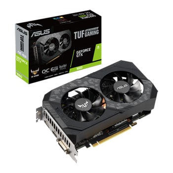 ASUS NVIDIA GeForce GTX 1660 6GB TUF GAMING OC Turing Graphics Card