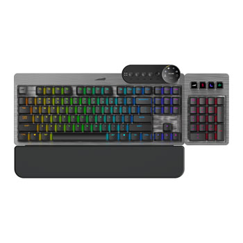 Mountain Everest Max Gunmetal Grey RGB Mechanical Keyboard MX Brown Switches : image 2