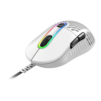 Mountain Makalu 67 White RGB Lightweight 19000 DPI Gaming Mouse : image 1