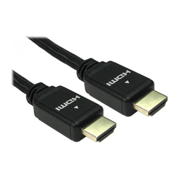 Xclio HDMI 2.1 Braided Cable HDR 8K60/4K120 eARC 3D Ultra High Speed with Ethernet 2M Black : image 1