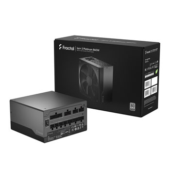 Fractal Design ION+ 2 80+ PLATINUM 860 Watt Quiet Fully Modular Power Supply/PSU