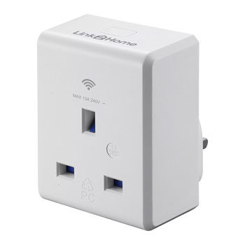 Link2Home WiFi UK Smart Plug With Voice Control