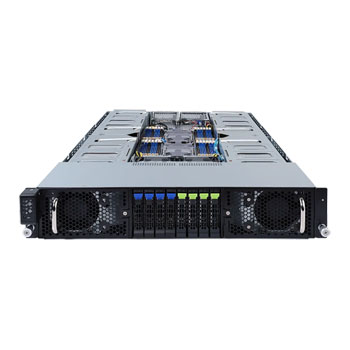 Gigabyte R182-M80 3rd Gen Xeon Ice Lake 2U 8 GPU Barebone Server : image 2
