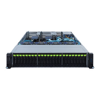 Gigabyte R282-NO0 3rd Gen Xeon Ice Lake 2U 2 PCIe Gen4 Barebone Server : image 2