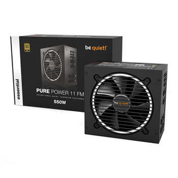 be quiet! Pure Power 11 FM 550W Gold Wired Power Supply : image 1