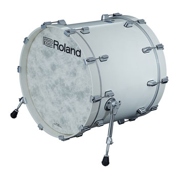 Roland - VAD KD-222, 22" Kick Drum Pad, Pearl White Finish : image 1