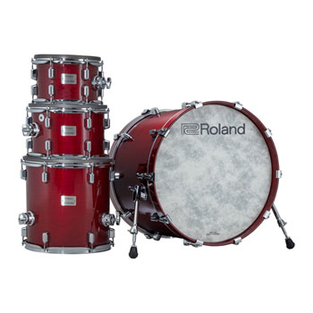 Roland - V-Drums Acoustic Design VAD706GC Electronic Drum Set - Gloss Cherry : image 2