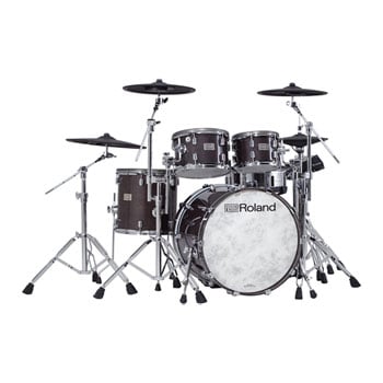 Roland - V-Drums Acoustic Design VAD706GC Electronic Drum Set - Gloss Ebony : image 1