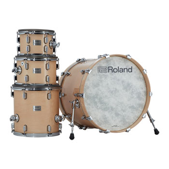 Roland - V-Drums Acoustic Design VAD706PW Electronic Drum Set - Natural Gloss : image 2
