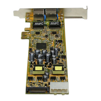 StarTech.com Dual Port PCI Express Gigabit Ethernet PCIe Network Card Adapter : image 2