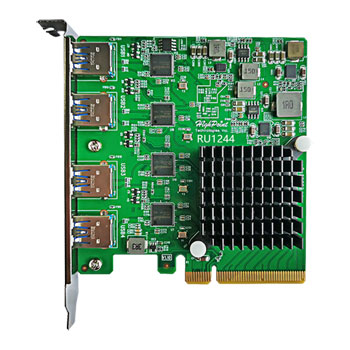 HighPoint RocketU 1244A 4-Port USB 3.2 PCIe 3.0 x8 HBA : image 1