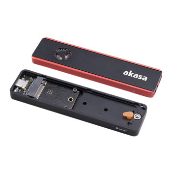 Akasa Vegas SSD Mate Portable M.2 SATA / NVMe SSD Enclosure : image 2