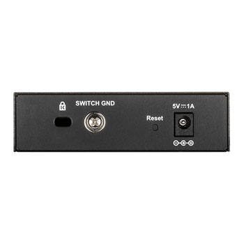 D-Link DGS-1100-05V2/B 5 Port Gigabit Smart Managed Switch : image 3