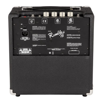 Fender - Rumble 15, 1x8" 15-watt Bass Combo Amplifier : image 4