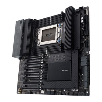 ASUS AMD Threadripper Pro WS WRX80E-SAGE SE WIFI PCIe 4.0 E-ATX Open Box Motherboard : image 3