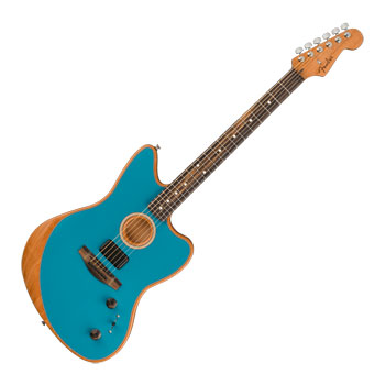 Fender - American Acoustasonic Jazzmaster, Ocean Turquoise : image 1