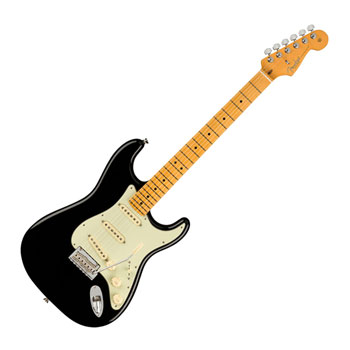 Fender - American Professional II Stratocaster - Black with Maple Fingerboard