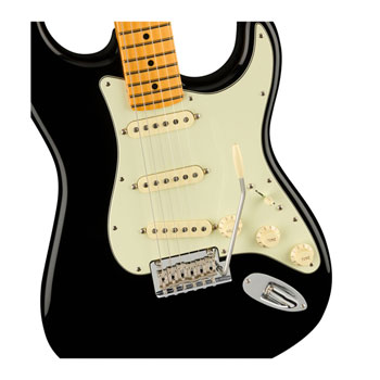 Fender - American Professional II Stratocaster - Black with Maple Fingerboard : image 2