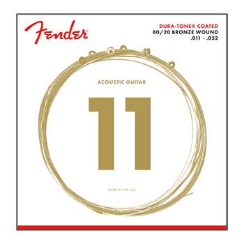 Fender - 80/20 Acoustic Guitar Strings .011 - .052