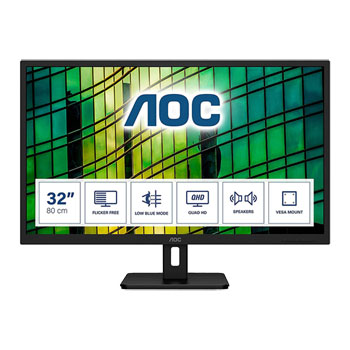 AOC 31" QHD 75Hz IPS Gaming Monitor with AdaptiveSync : image 1
