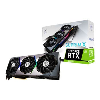 MSI NVIDIA GeForce RTX 3080 Ti 12GB SUPRIM X Ampere Graphics Card