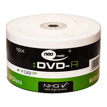 Neo Media DVD-R 4.7GB Single Layer Branded 50pcs : image 1