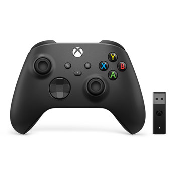 Microsoft Wireless Xbox Controller with Wireless Adaptor for Windows 10 : image 2