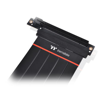 ThermalTake 30cm PCI Express Extender with 90° Adapter for PCI-E 4.0 16X - Black : image 2