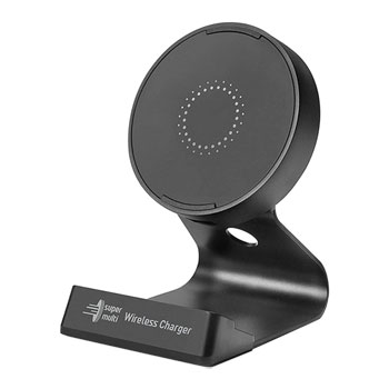 LG MP7 15W Qi2 Certified Fast Wireless Charger USB-C for iPhone & Android Phones Black
