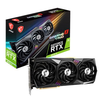 MSI NVIDIA GeForce RTX 3070 Ti 8GB GAMING X TRIO Ampere Graphics Card