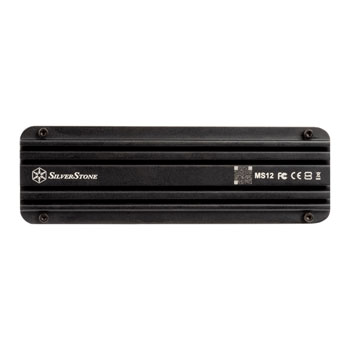 SilverStone SST-MS12 M.2 NVMe SSD USB-C External Enclosure : image 2