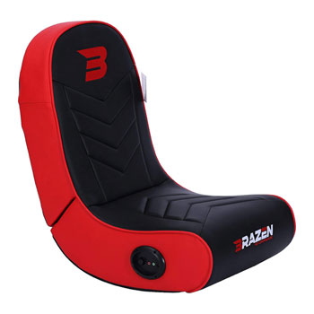 BraZen Stingray Surround Sound Red Floor Rocker Chair : image 1
