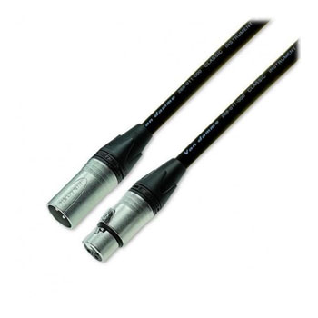 Van Damme - Tour Grade XKE Classic Microphone Cable in Black, 1m : image 1