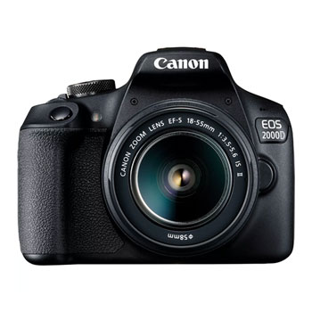 Canon EOS 2000D with EF-S 18-55mm IS II