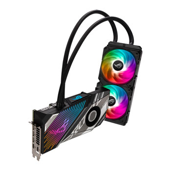 ASUS NVIDIA GeForce RTX 3080 Ti 12GB ROG Strix LC OC Ampere Graphics Card : image 3