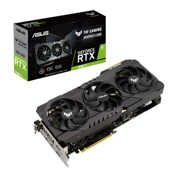 ASUS NVIDIA GeForce RTX 3080 Ti 12GB TUF GAMING OC Ampere Graphics Card : image 1