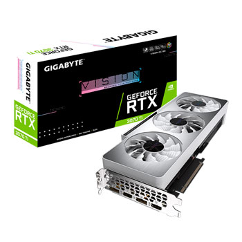 Gigabyte NVIDIA GeForce RTX 3070 Ti 8GB VISION OC Ampere Graphics Card