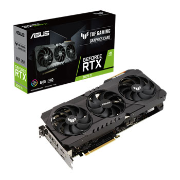 ASUS NVIDIA GeForce RTX 3070 Ti 8GB TUF GAMING Ampere Graphics Card : image 1