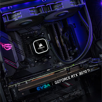 High End Gaming PC with NVIDIA Ampere GeForce RTX 3070 Ti and AMD Ryzen 7 5700X : image 4