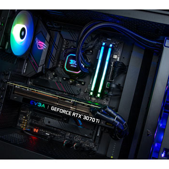 High End Gaming PC with NVIDIA Ampere GeForce RTX 3070 Ti and AMD Ryzen 7 5800X3D : image 3