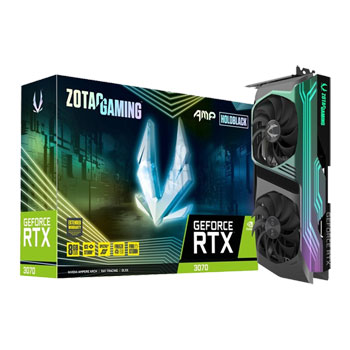 Zotac NVIDIA GeForce RTX 3070 AMP Holo LHR 8GB GDDR6 Ray-Tracing Graphics Card : image 1