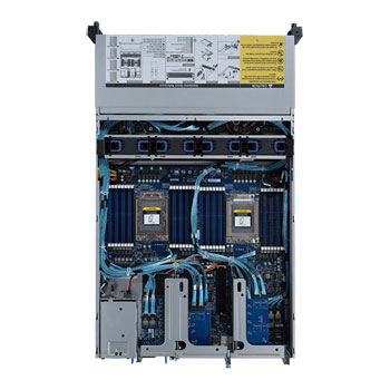 Gigabyte R282-Z94 Dual EPYC 7002 Series CPU 2U 24 Bay 2.5" U.2 Barebone Server : image 2