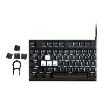 Corsair PBT Double-Shot Pro Onyx Black UK Keycap Mod Kit : image 3