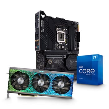 Intel i7 11700K, ASUS TUF GAMING Z590-PLUS WIFI & Palit RTX 3090