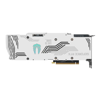 ZOTAC NVIDIA GeForce RTX 3080 10GB GAMING Trinity OC Ampere White Edition Graphics Card : image 4