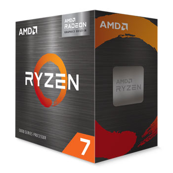AMD Ryzen 7 5700G 8 Core AM4 CPU/Processor inc Wraith Stealth CPU Cooler : image 1