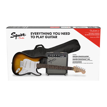 Squier - Stratocaster Pack - Brown Sunburst
