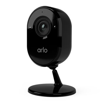 Arlo Essential Indoor Security Camera 1080p Black