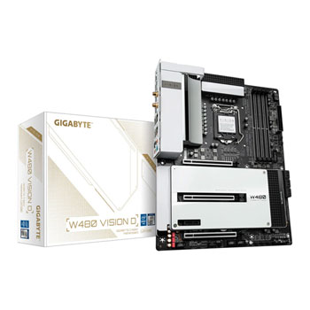 Gigabyte Intel W480 VISION D Open Box ATX Motherboard : image 1